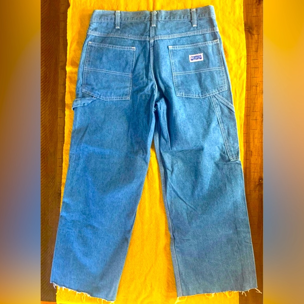 Cropped Big Smith Carpenter Jeans, Size 30x32